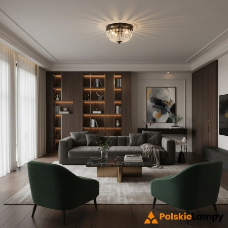 Plafon ETIENNE Czarny  108598 – Markslojd