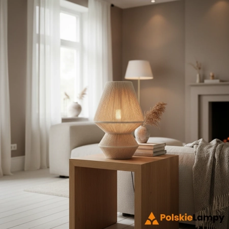 Lampa stołowa RAZZO 1L 34cm Beige 108821 - Markslojd