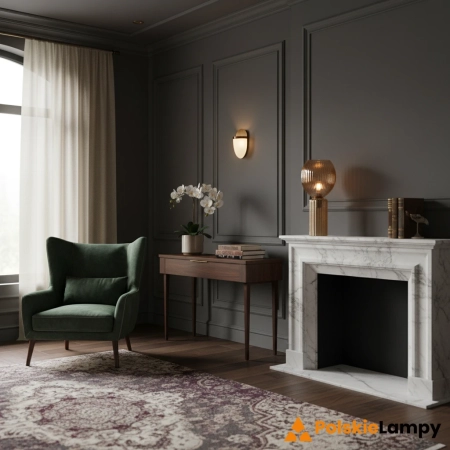 Lampa stołowa TOULIPA 1L Amber 108851 - Markslojd