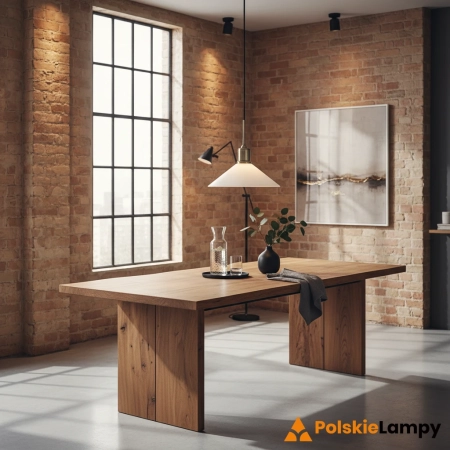 Lampa wisząca VELA 1L Antique Brass/ Shiny White 108867 - Markslojd