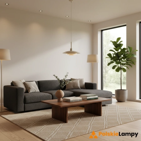 Lampa wisząca PINY 1L 35cm Beige 108875 - Markslojd