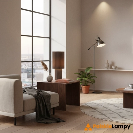 Lampa stołowa CATIS 1L 45cm Grey 108898 - Markslojd