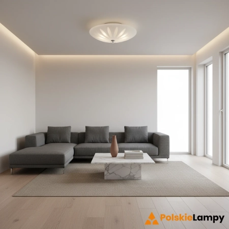 Lampa sufitowa PETAL 2L White/Chrome 108899 - Markslojd