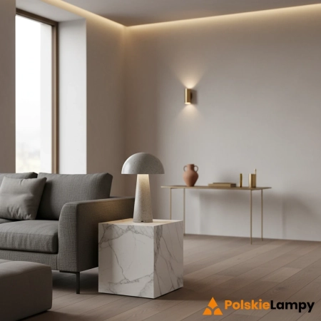 Lampa stołowa FUNGI Rechargeable Greige B/O 108950 - Markslojd