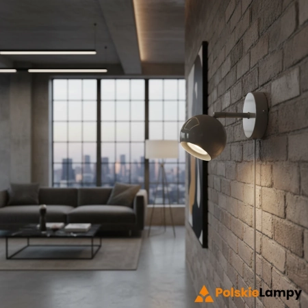 Kinkiet POP 1L GREY 108983 - Markslojd