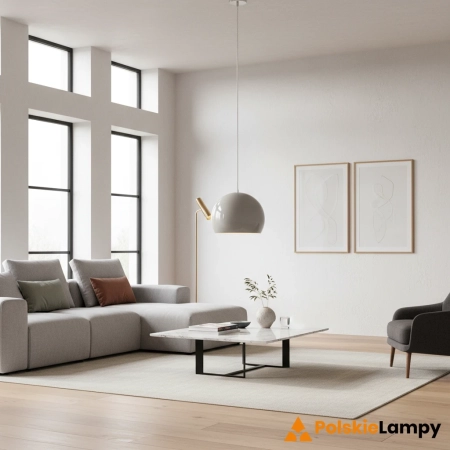Lampa wisząca POP 1L 28cm Grey 108986 - Markslojd