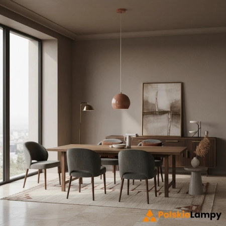 Lampa wisząca POP 1L 20cm Brown 108990 - Markslojd