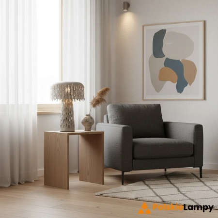 Lampa stołowa VERBERA 1L Greige 109005 - Markslojd
