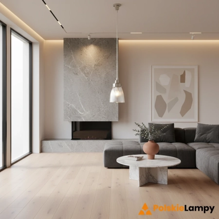 Lampa wisząca BELLIS 1L Clear/Satin Nickel 109009 - Markslojd