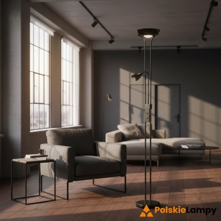 Lampa podłogowa DETROIT 2L Czarny 111223 - Markslojd