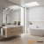 Kinkiet nowoczesny LUX  IP44 Stalowy 105475 - Markslojd