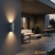 Kinkiet zewnętrzny GARDEN 24 CYLINDER WALL 2L ALUMINIUM 108170 - Markslojd
