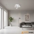 Lampa sufitowa FOLIE Biała 108628 – Markslojd