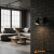 Kinkiet MION 1L Matt Black 108846 - Markslojd