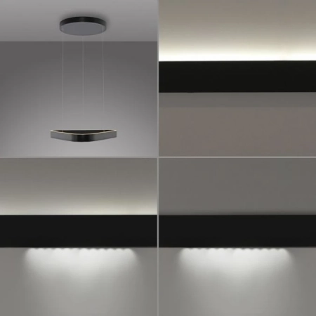 Lampa wisząca do salonu LED na pilota Q-STRETTO 2690-18 - Paul Neuhaus