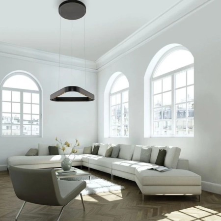 Lampa wisząca do salonu LED na pilota Q-STRETTO 2690-18 - Paul Neuhaus