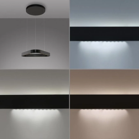 Lampa wisząca do salonu LED na pilota Q-STRETTO 2690-18 - Paul Neuhaus