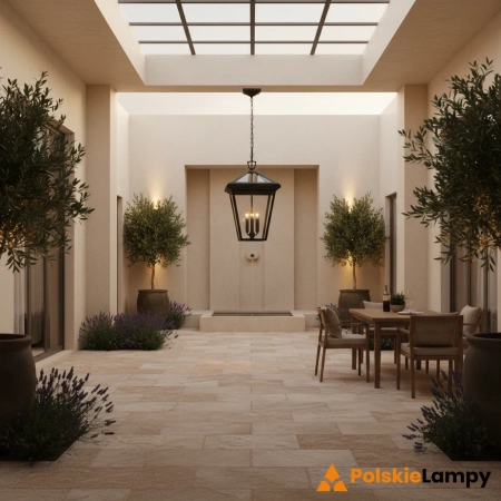 Lampa wisząca zewnętrzna ALFORD QN-ALFORD-PLACE8-L-MB - Quintiesse