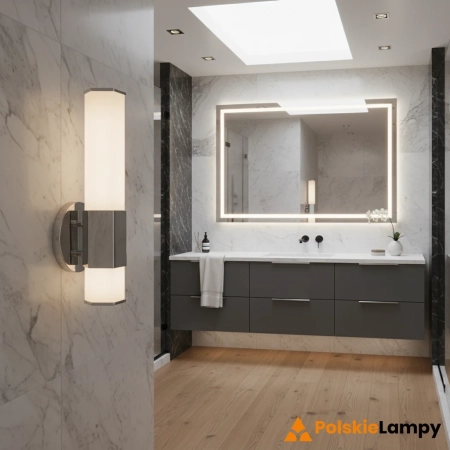 Kinkiet łazienkowy FACET QN-FACET-LED1-PC-BATH - Quintiesse