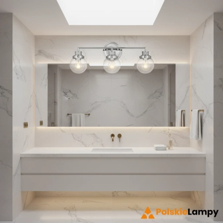 Kinkiet łazienkowy POPPY QN-POPPY3-PC-BATH - Quintiesse