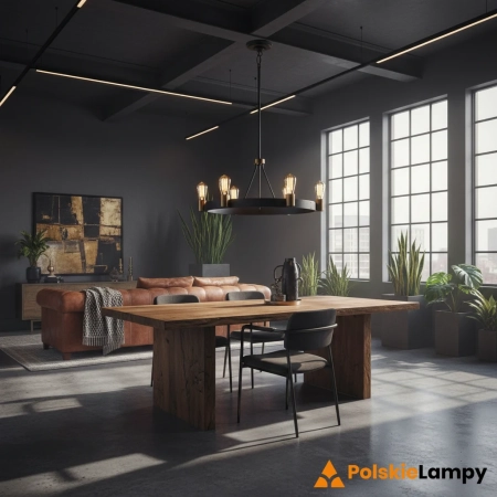 Lampa wisząca SILAS QN-SILAS-6P-DZ - Quintiesse
