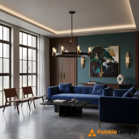 Lampa wisząca SILAS QN-SILAS-8P-DZ - Quintiesse
