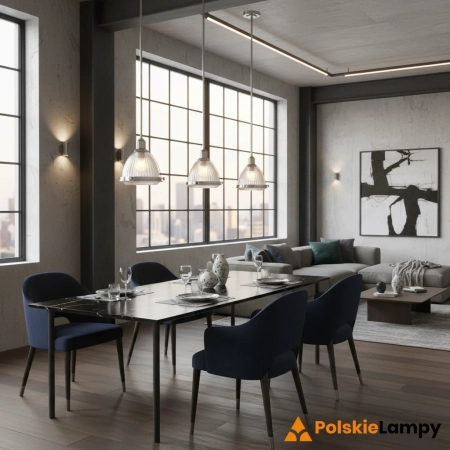 Lampa wisząca nowoczesna Elroy szczotkowany nikiel QN-ELROY-BN - Quintiesse