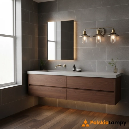 Kinkiet loft Rigby antyczny nikiel QN-RIGBY3-BATH-AN - Quintiesse