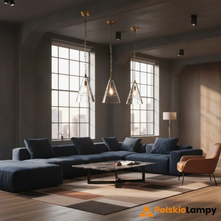 Lampa loft wisząca ELMORE QN-ELMORE-P-BBS - Quintiesse