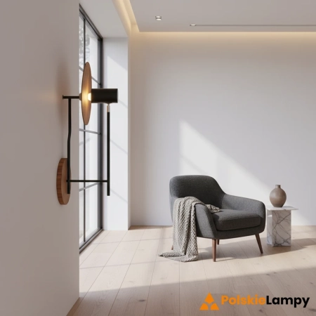 Kinkiet Dot QN-DOT-WB1-TEAK - Quintiesse