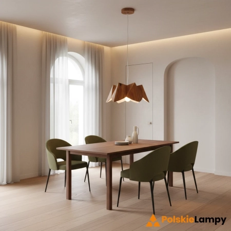 Lampa wisząca Physalis QN-PHYSALIS-P-M-TEAK - Quintiesse