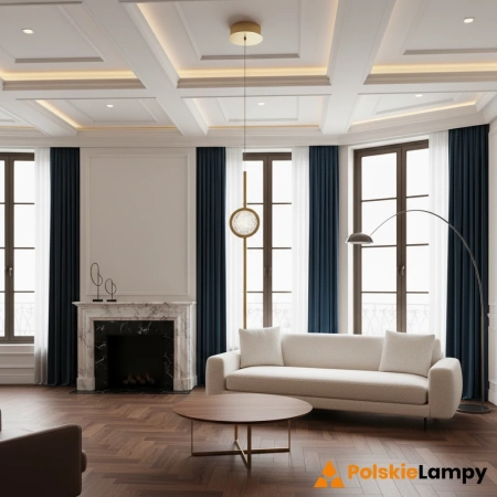 Lampa wisząca Barletta QN-BARLETTA-1P-BG - Quintiesse