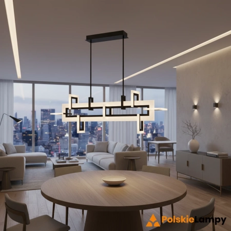 Lampa wisząca Inizio QN-INIZIO-LP-M-BK - Quintiesse