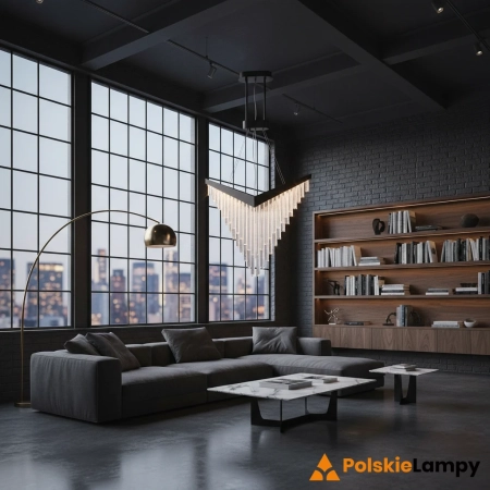 Lampa wisząca Vivien QN-VIVIEN-P-L-BK - Quintiesse