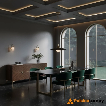 Lampa wisząca Welsh QN-WELSH-P-BK - Quintiesse