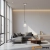 Lampa wisząca nowoczesna Loras chrom QN-LORAS-1MP - Quintiesse