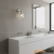 Kinkiet designerski Keynes polerowany chrom QN-KEYNES1-BATH - Quintiesse