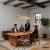 Średnia lampa wyspowa LED Horizon QN-HORIZON-LED-LP-100-TEAK - Quintiesse