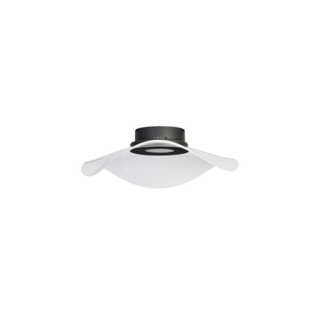 Azzardo Plafon LED czarny aluminiowy okrągły 47cm AZ6790 z serii MEDUSA