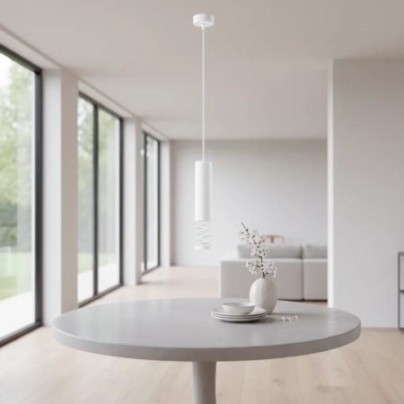 Lampa wisząca LAMI 1 biały SL.1686 - Sollux