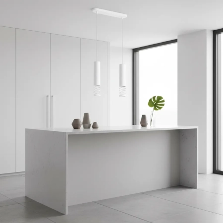 Lampa wisząca LAMI 2 biały SL.1687 - Sollux