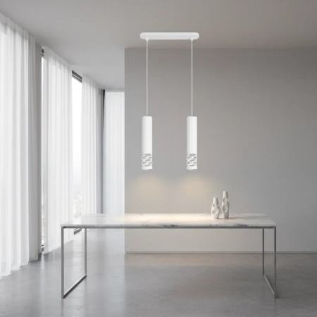 Lampa wisząca LIRO 2 biały SL.1692 - Sollux