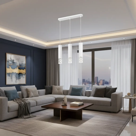 Lampa wisząca LIRO 3L biały SL.1693 - Sollux