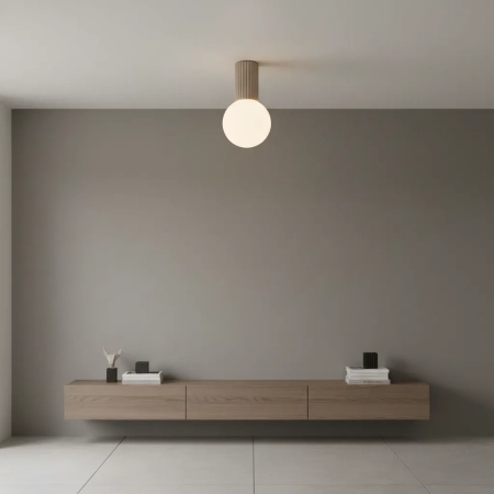 Plafon HALO taupe IP44 SL.1743 - Sollux