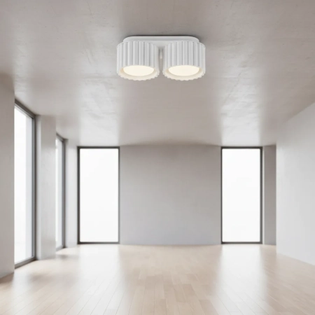 Plafon AURA 2 biały GX53 SL.1783 - Sollux
