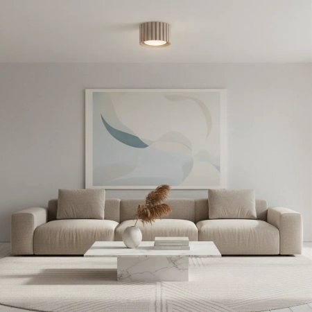 Plafon AURA 1 taupe GX53 SL.1817 - Sollux