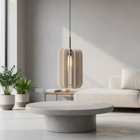 Lampa wisząca MULA 27 beżowa SL.1857 - Sollux