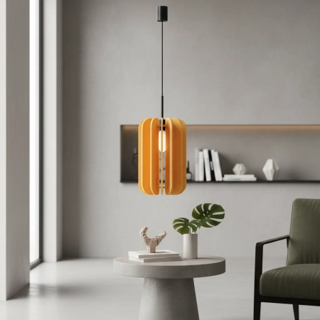 Lampa wisząca MULA 27 żółta SL.1858 - Sollux