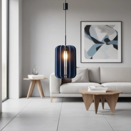 Lampa wisząca MULA 27 granatowa SL.1859 - Sollux