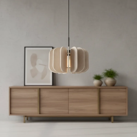 Lampa wisząca MULA 45 beżowa SL.1860 - Sollux